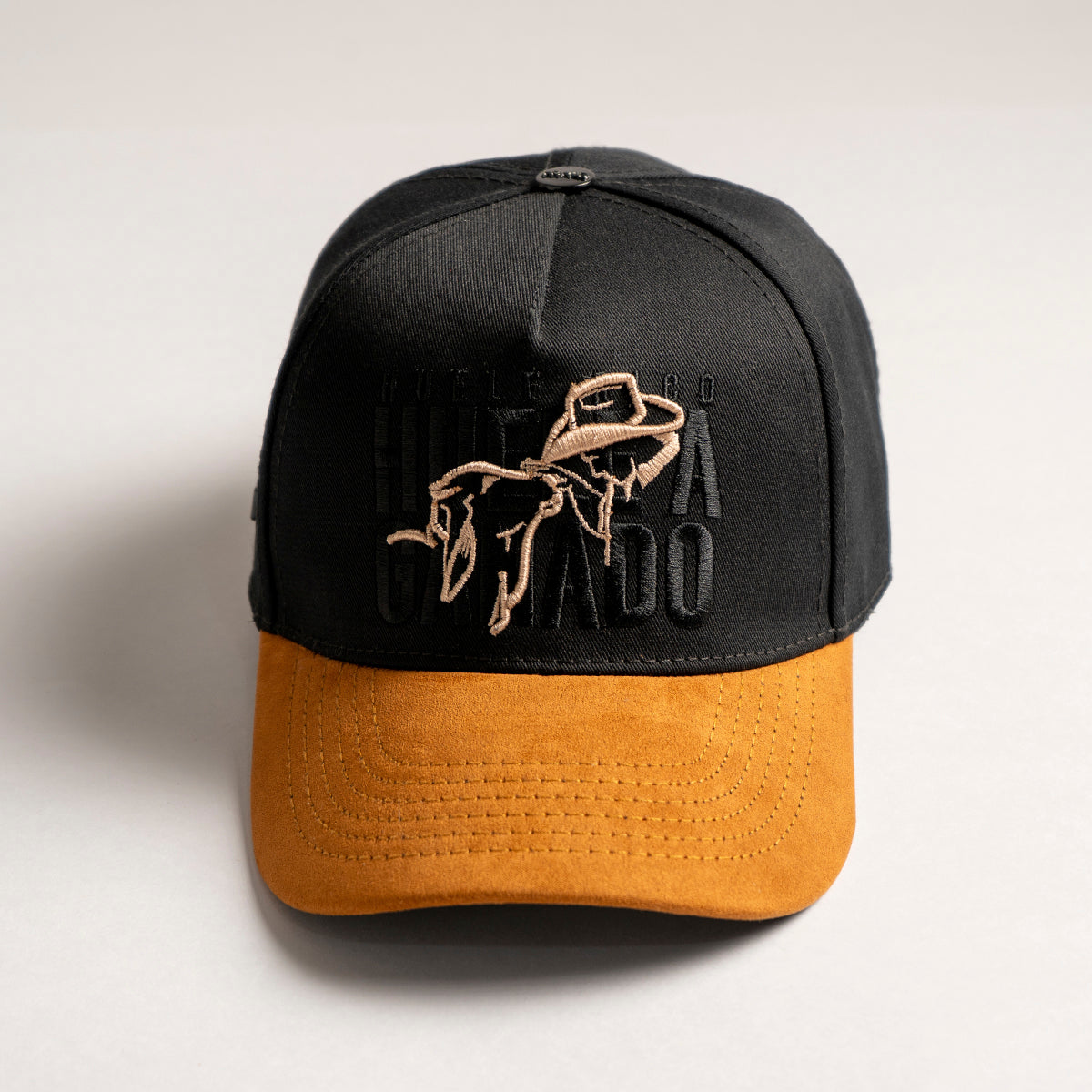 Gorra HRHG (negra y ocre)