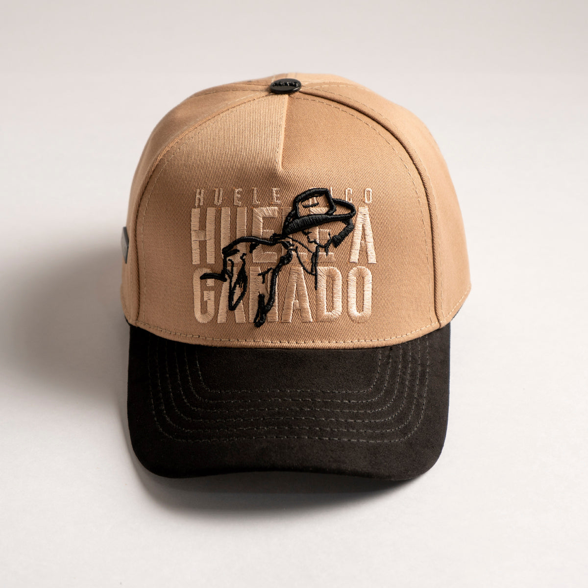 Gorra HRHG (café claro y negra)