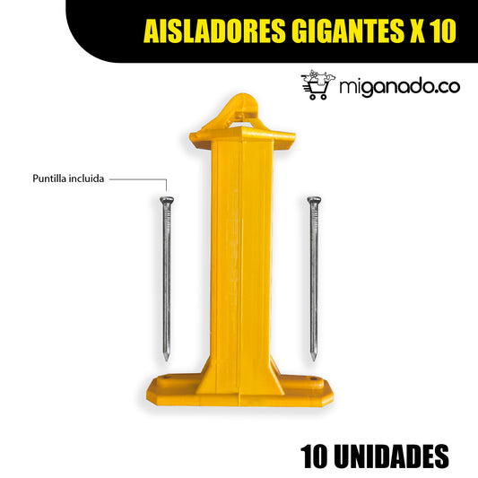 Aisladores gigantes (10 unidades)