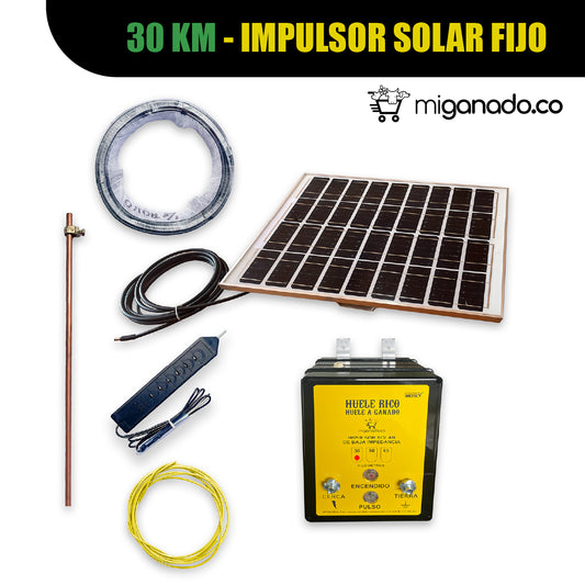 30 km - Impulsor solar fijo