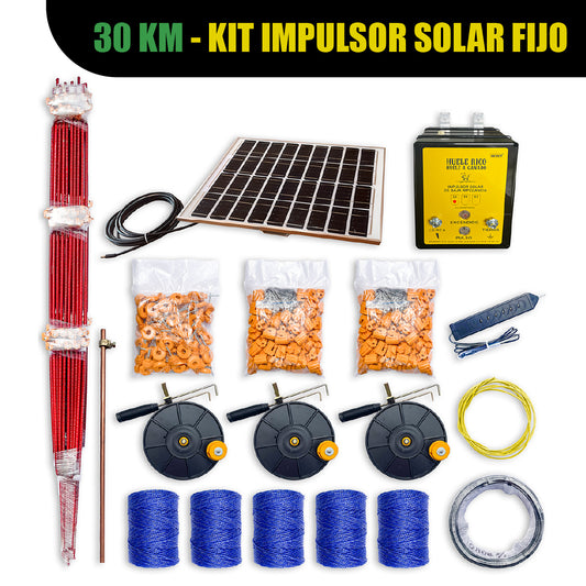 30 km - Kit impulsor solar fijo