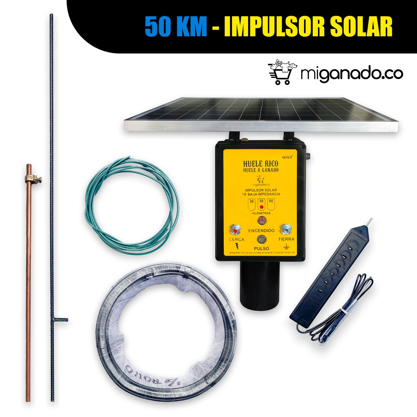 50 km - Impulsor solar portátil