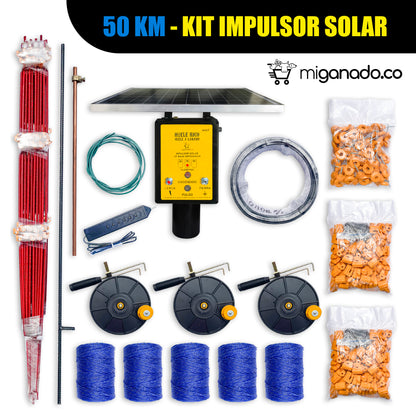 50 km - Kit impulsor solar portátil