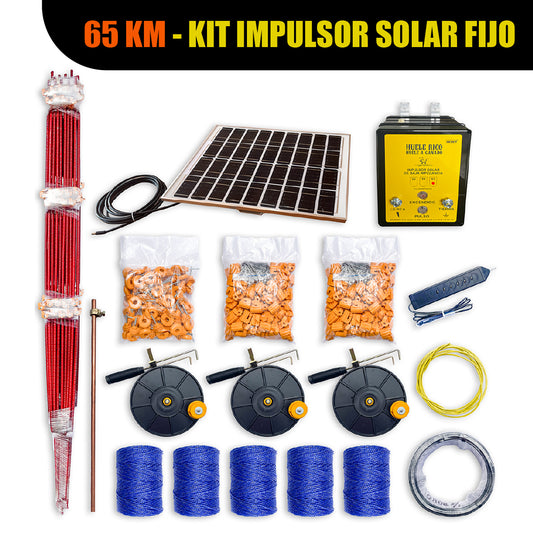 65 km - Kit impulsor solar fijo