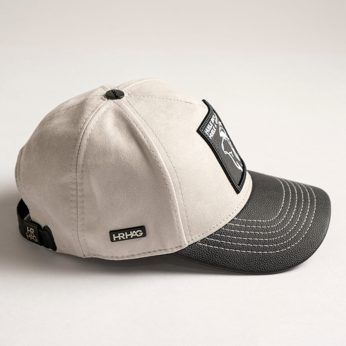 Gorra HRHG (gris y negra)