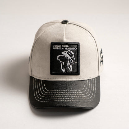 Gorra HRHG (gris y negra)