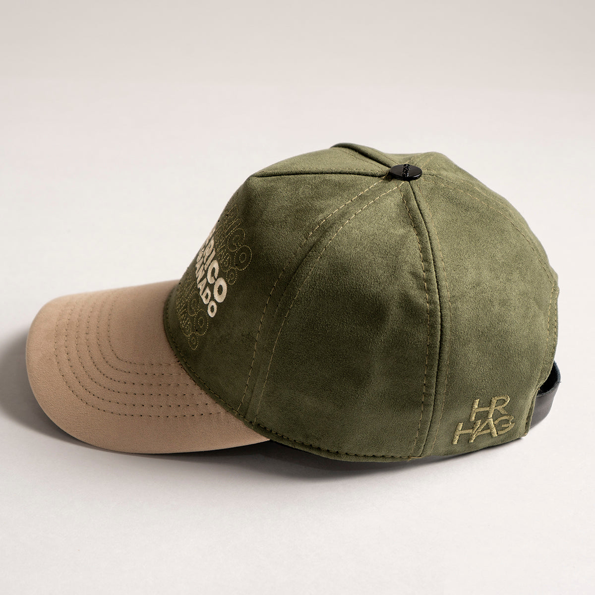Gorra HRHG (verde y beige )