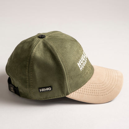 Gorra HRHG (verde y beige )