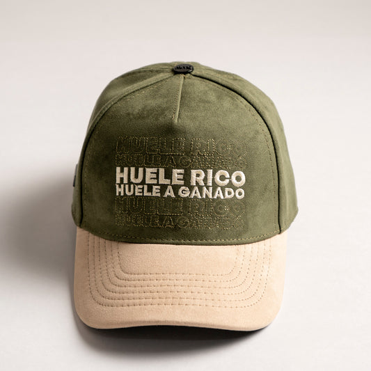 Gorra HRHG (verde y beige )