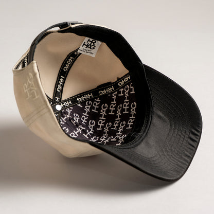 Gorra HRHG (beige y negra )